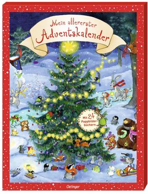 Mein allererster Adventskalender | mit 24 Pappbilderbüchern zum Herausnehmen