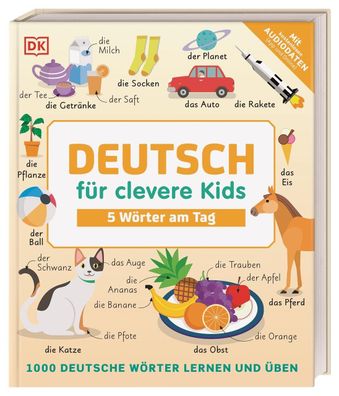 Deutsch für clevere Kids - 5 Wörter am Tag | DK Verlag - Kids | Taschenbuch