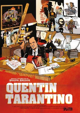 Quentin Tarantino | Die Graphic Novel Biografie | Ameziane Amazing | Buch | 2025