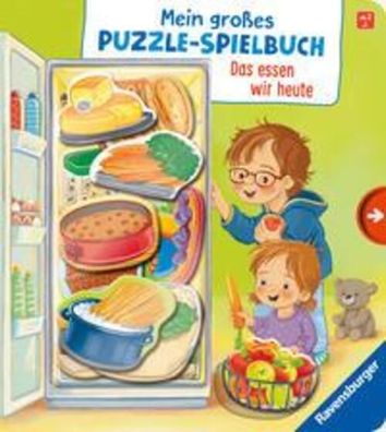 Mein großes Puzzle-Spielbuch - Das essen wir heute | Mila Rulff | Buch | 12 S