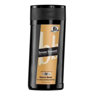 Bruno Banani Herren Duschgel Man's Best, 250 ml