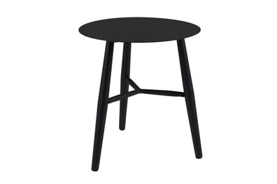 Brafab - Gartenbeistelltisch Vannes Ø 45 cm, Schwarz