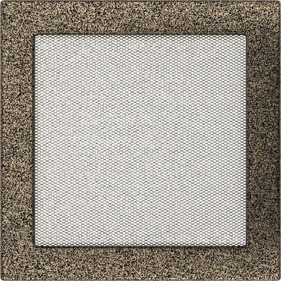Vent Cover 22x22 black and gold