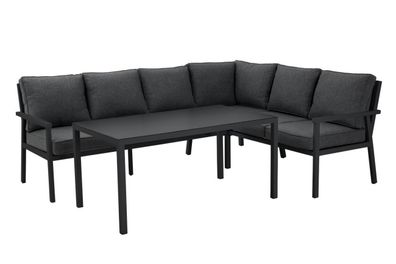 Brafab - Garten-Set Rana No.7, Schwarz