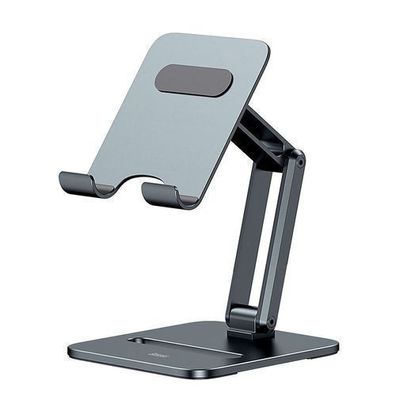 Baseus Doppelscharnier Tischhalterung aus Metall fuer Tablet, Grau (LUSZ000113)
