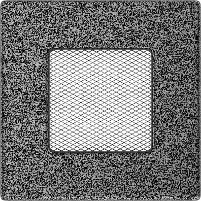Vent Cover 11x11 black and silver