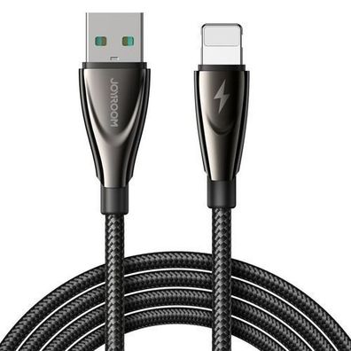 Joyroom Pioneer Serie SA31-AL3 USB-A auf Lightning Kabel 3A 1,2m - Schwarz