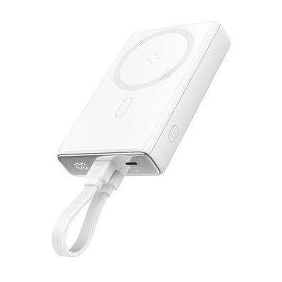 Joyroom Magnetische 10000mAh Powerbank mit Staender, 20W, inkl. Lightning zu USB