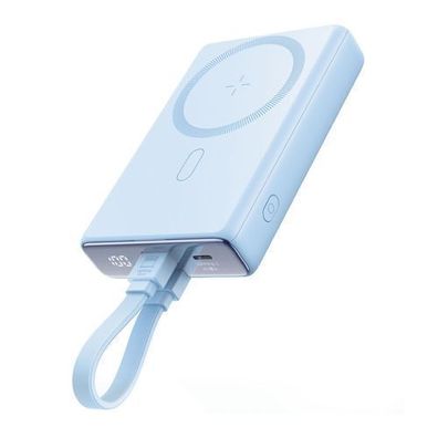 Joyroom Magnetische Powerbank 10000mAh 20W mit Staender und Lightning-USB-C Kabel