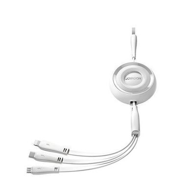 Joyroom Bunte Serie S-A40 Flexibles 3-in-1 Ladekabel USB-A auf USB-C/Lightning/m