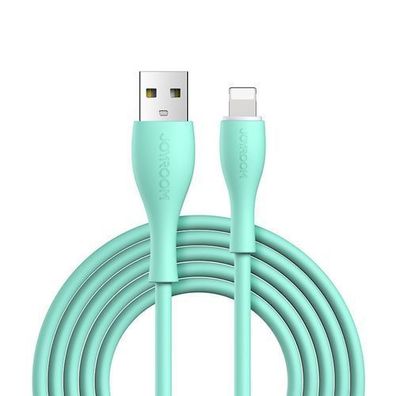 Joyroom Hochgeschwindigkeits-USB-A/Lightning-Datenkabel 3A 2m - Gruen