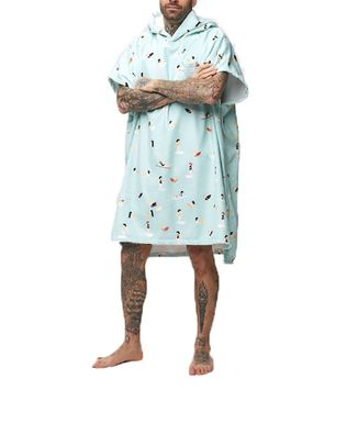 AFTER Poncho Madrague light blue