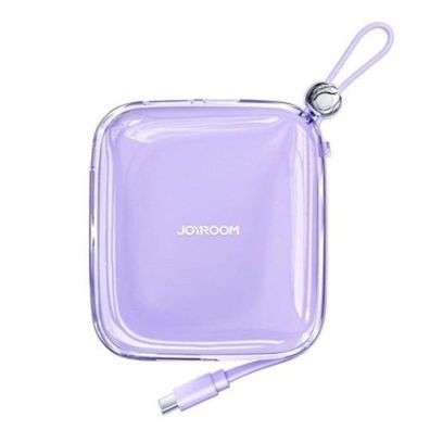 Joyroom JR-L004 10000mAh Externer Akku mit USB-C & USB-A Schnittstellen - Lila