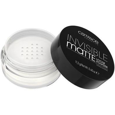 Catrice Translucent Loose Setting Powder, 11.5 g - Mattierende Formel fuer Einen