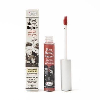 The Balm Meet Matt(e) Hughes Langhaftiger Liquid Lipstick Honest, 7,4 ml