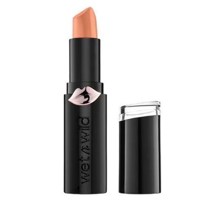 Wet n Wild MegaLast Langhaftender Matte Lippenstift in Never Nude, 3,3g