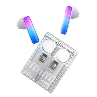 Joyroom JR-TC1 IceLens Serie Kabellose Bluetooth Kopfhoerer mit LED-Anzeige - Wei