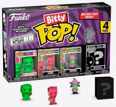 Funko Bitty PoP! The Nightmare Before Christmas -  4 er Pack - 0198