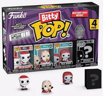 Funko Bitty PoP! The Nightmare Before Christmas -  4 er Pack - 0228