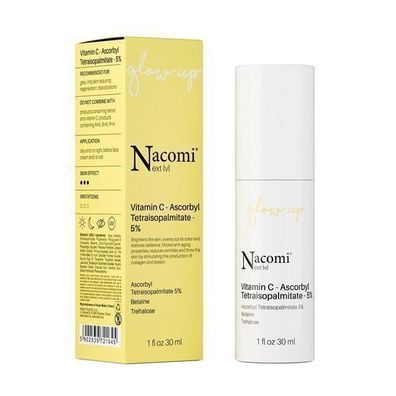 Nacomi Hochwirksames Vitamin C Serum mit Ascorbyl Tetraisopalmitat 5%, 30 ml