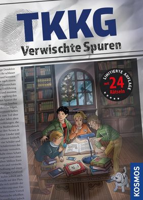 TKKG, Verwischte Spuren | Escape Krimi mit 24 Rätseln. Spannender Adventsband