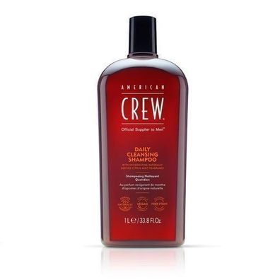 American Crew Daily Shampoo fuer Maenner, 1000 ml - Professionelle Haarpflegeprodu