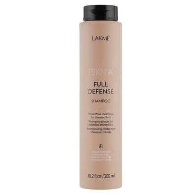 Lakme Teknia Full Defense Revitalisierendes Shampoo fuer strapaziertes Haar, 300