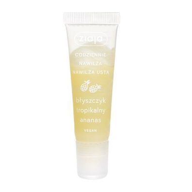 Ziaja Lippenbalsam Tropische Ananas, 12 ml - Feuchtigkeitsspendende Lippenpflege
