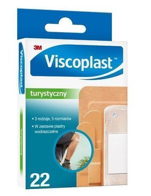 Viscoplast Reiseverbandset Pflaster, 22 Stueck