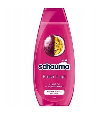 Schauma Fresh It Up Shampoo fuer schnell fettendes Haar, 400 ml