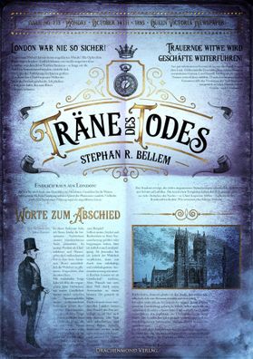 Träne des Todes | Atmosphärischer Mystery-Krimi im viktorianischen London | Buch