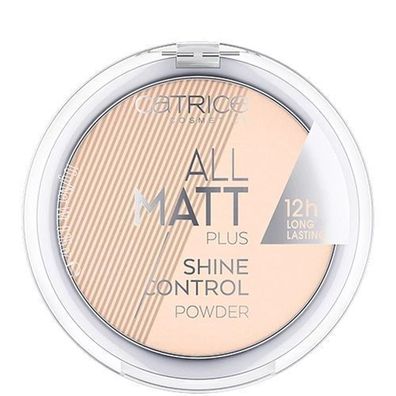 Catrice All Matt Plus Shine Control Kompaktpuder, Mattierend, Farbton 010 Transp