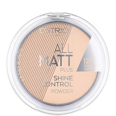 Catrice All Matt Plus Shine Control Mattierendes Puder 025 Sand Beige, 10 g