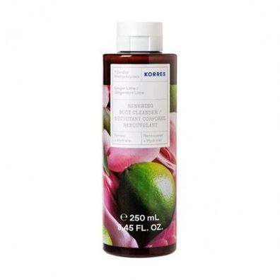 Erfrischendes Koerperreinigungsmittel mit Ingwer und Limette - 250 ml