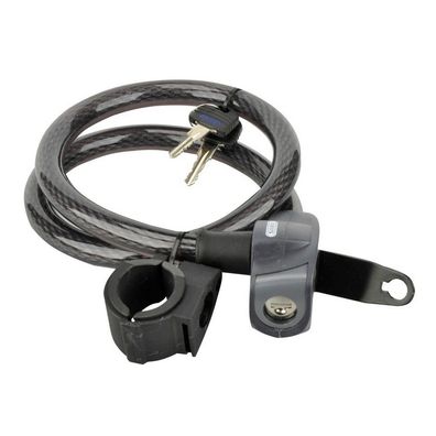 ABUS Fahrrad Fahrradschloss Schloss Kabelschloss dunkelgrau 61918