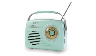 EASYmaxx Design Radio Tragbares Radio angesagter 50's Retro Style Bluetooth