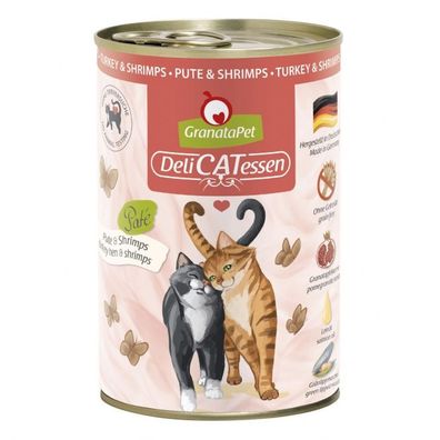 GranataPet Delicatessen Dose Pute & Shrimps - 400 g
