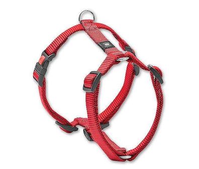 Karlie ASP Geschirr - Rot - 10 mm, 25-40 cm