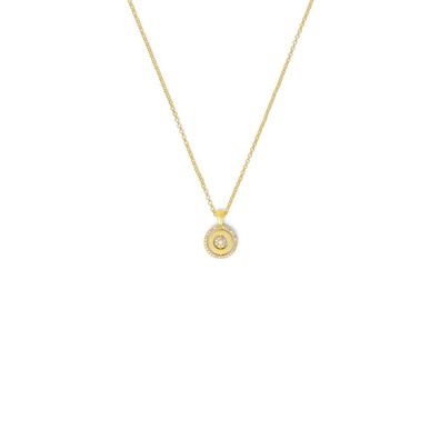 BERND WOLF Kette mit Anhänger 925/- Silber Pirouelli, Zirkonia