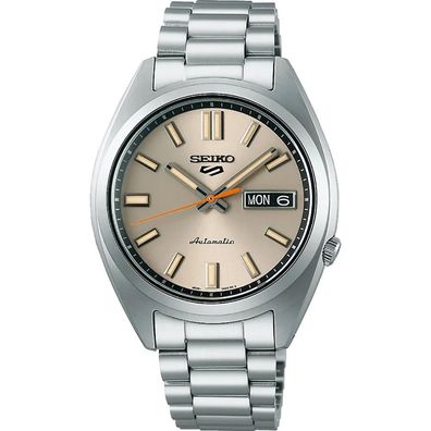 Seiko 5 Sports Herrenuhr Automatik Silbergrau SRPK91K1