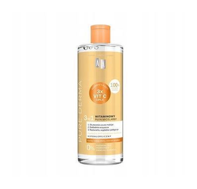 AA Pure Derma, Vitaminisiertes Mizellenwasser, 500 ml