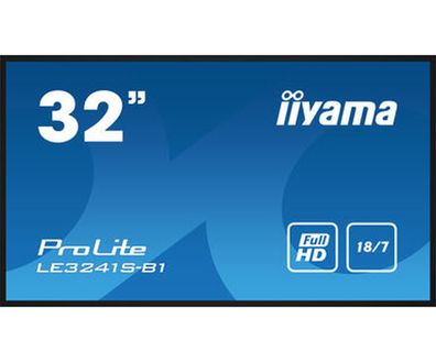 IIYAMA LE3241S-B1 81,28cm 32Zoll 1920x1080 IPS panel 1 Haze Landscape mode Spea... ->