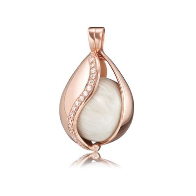 Engelsrufer Anhänger Himmelsträne 925er Silber roségold