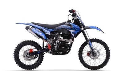 Nitro Motors 250ccm Dirtbike Hurricane BRX V3 19|16-Zoll Kick und E-Start Offroad