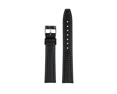 RITTER Uhrband - Breite 18 mm Leder Schwarz