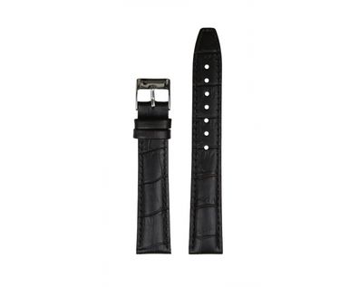 RITTER Uhrband - Breite 18 mm Leder Schwarz