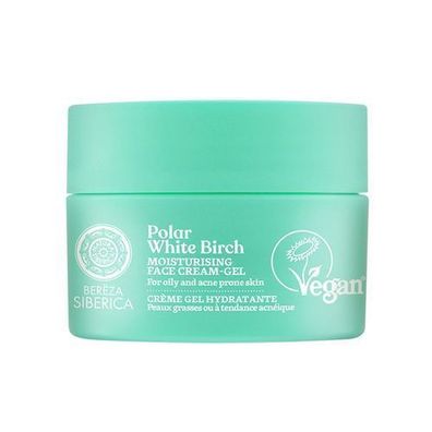 Natura Siberica Bereza Vegane Gesichtspflege-Gelcreme fuer Oelige Haut, 50ml