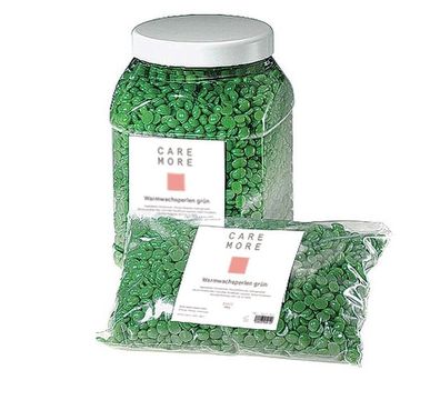 IONTO-COMED - CARE MORE - Warmwachsperlen - Grün - 500 g