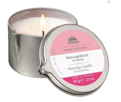 PINO Massagekerzen - Kirschblüte - balance - 60 g