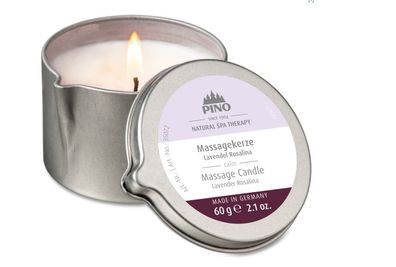 PINO Massagekerzen - Lavendel Rosalina - calm  - 60g